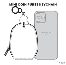 Load image into Gallery viewer, Chala Mini Coin Purse Keychain - Pawprint
