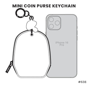 Chala Mini Coin Purse Keychain - Pawprint