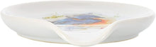 Load image into Gallery viewer, DEMDACO Dean Crouser Bluebird Watercolor 5 x 5 Glossy Ceramic Stoneware Spoon Rest
