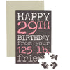 Happy Birthday Puzzle Card - Trash Talk Collection