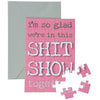 Glad We're In This Together Puzzle Card - Trash Talk Collection
