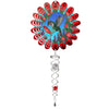 Red Hummingbird Animated Mini Wind Spinner