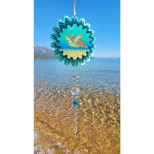 Load image into Gallery viewer, Sea Turtle Animated Mini Wind Spinner

