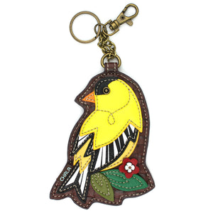 Chala Key Fob/Coin Purse - Goldfinch