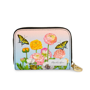 Mary Lake Thompson Ranunculus Zipper Wallet