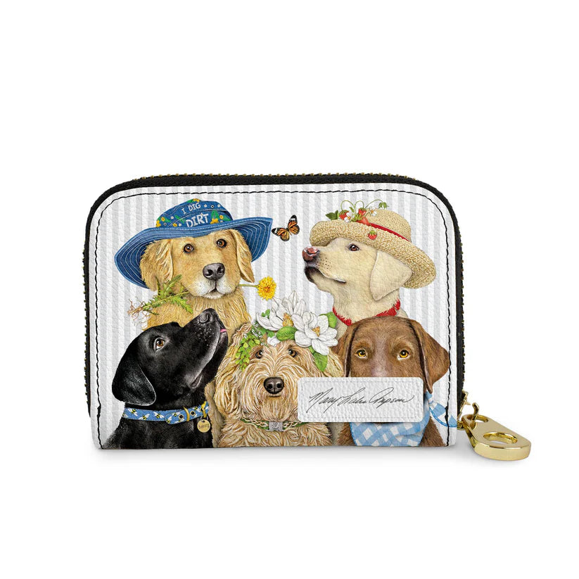 Mary Lake Thompson Dogs Zipper Wallet