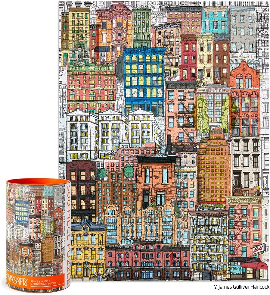 City Life 500 Piece Jigsaw Puzzle