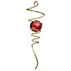 Spiral Tail Gold Red-10"