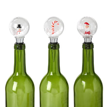 Load image into Gallery viewer, Christmas Spirits Festive Bottle Stopper
