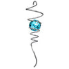 Spiral Tail Aqua-10"