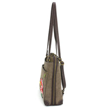 Load image into Gallery viewer, Chala Convertible Backpack Purse - Mushrooms
