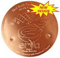 Load image into Gallery viewer, Copper Birdbath Purification Disk II

