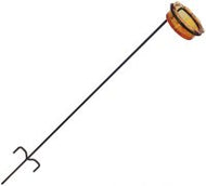 Mealworm Feeder Orange Dish Step-in Pole