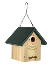 Load image into Gallery viewer, Traditional Nest Box (Green Roof)
