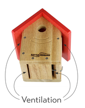 Load image into Gallery viewer, Traditional Nest Box (Green Roof)

