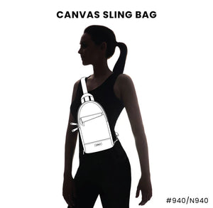 Chala Canvas Sling Bag - Bird