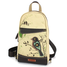 Load image into Gallery viewer, Chala Canvas Sling Bag - Bird
