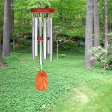 Load image into Gallery viewer, Amazing Grace Small Silver Woodstock Chime

