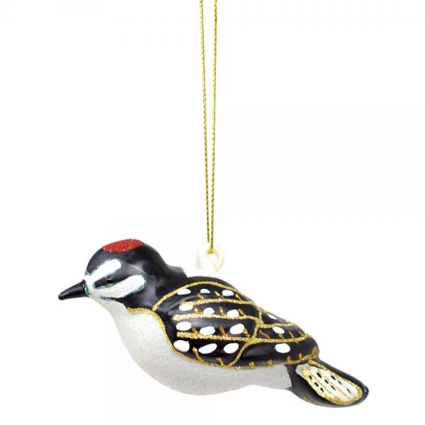 Downy Woodpecker Ornament C345