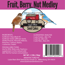 Load image into Gallery viewer, Fruit Berry &amp; Nut Medley Lg Cake
