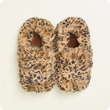 Load image into Gallery viewer, Leopard Warmies Slippers
