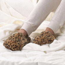 Load image into Gallery viewer, Leopard Warmies Slippers
