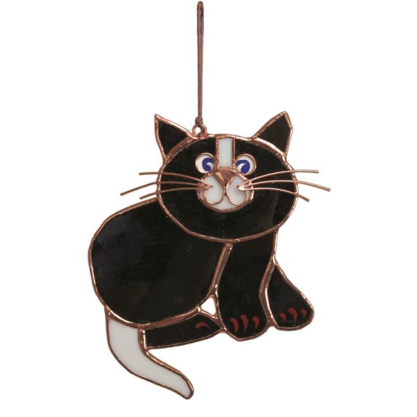 Black Cat Suncatcher