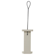 Load image into Gallery viewer, Suet Feeder for Single Cake in Sea Salt Recycled Plastic
