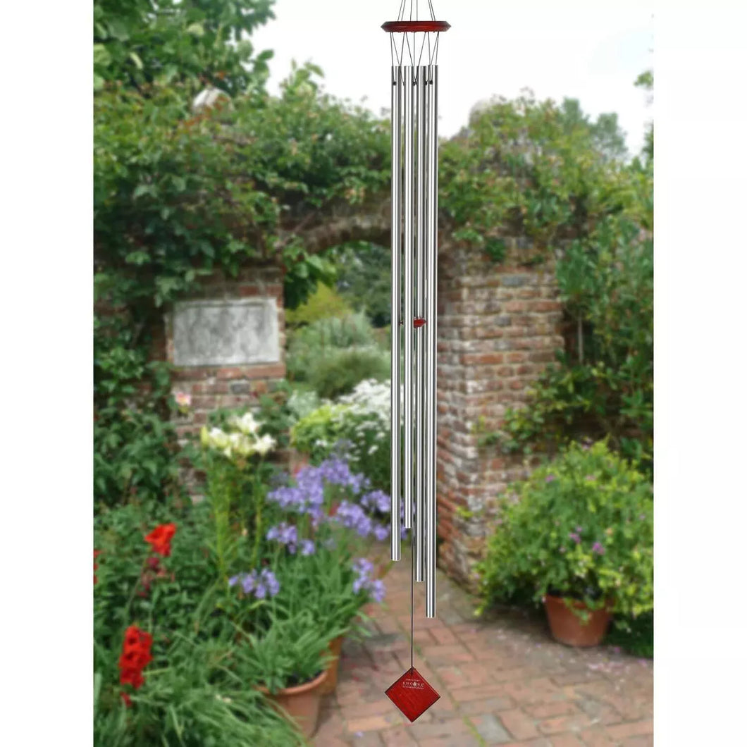 Woodstock Windchimes Chimes of Titan Silver Wind Chimes - 50