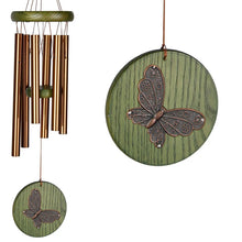 Load image into Gallery viewer, Green Butterfly Habitats Chime Woodstock Chime
