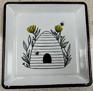 Bee Trinket Dish-Metal