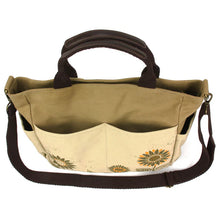 Load image into Gallery viewer, Chala Canvas Print Pocket Tote - Sunflower
