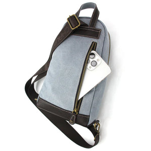 Chala Canvas Sling Bag - Turtles