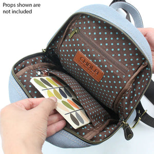 Chala Canvas Sling Bag - Turtles