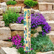 Load image into Gallery viewer, Walk Beside Us 40" Art Pole

