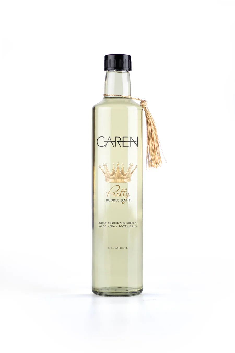 Caren Bubble Bath - Pretty - 18 oz Glass Bottle