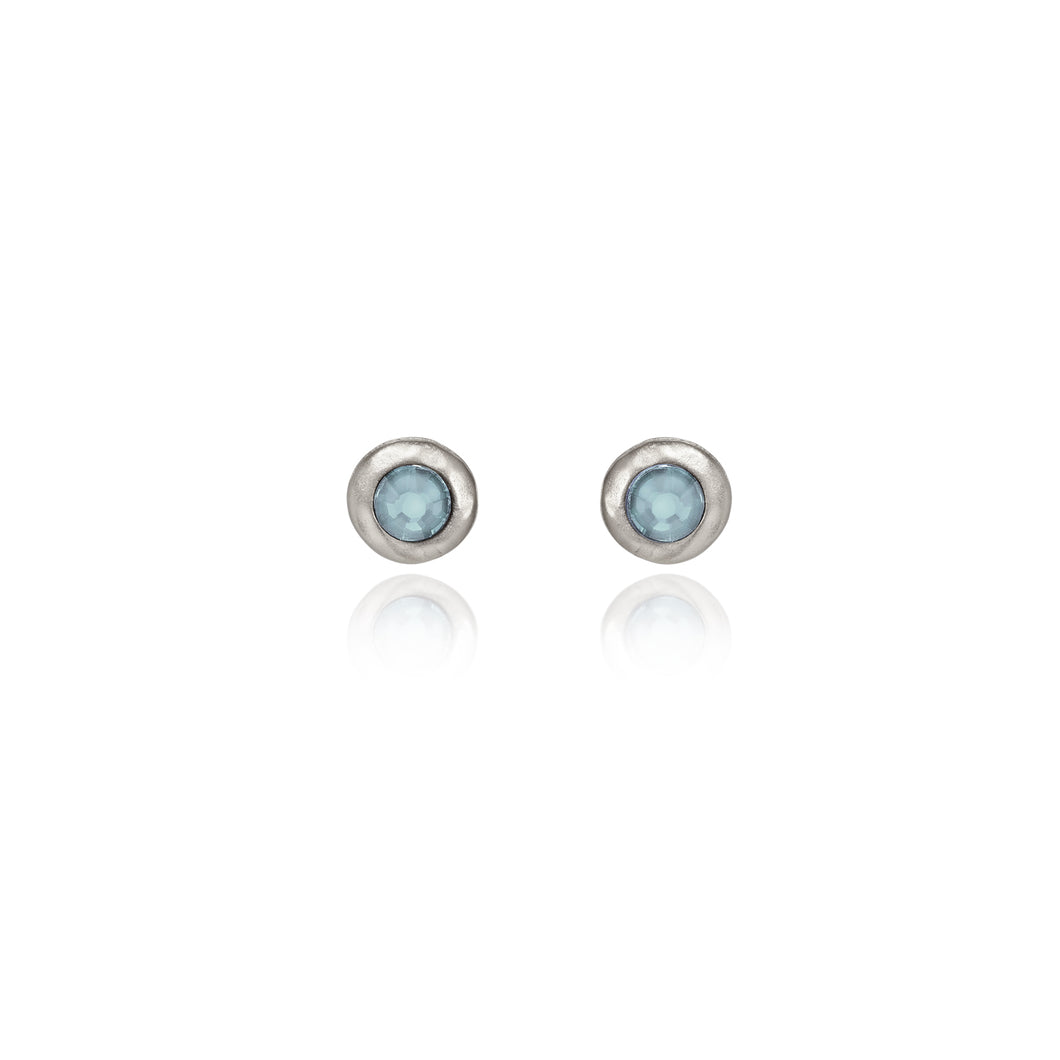 Spirit by Silver Forest Stone in Frame Post Earrings
