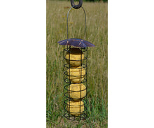 Load image into Gallery viewer, Petite Copper Suet Ball Feeder
