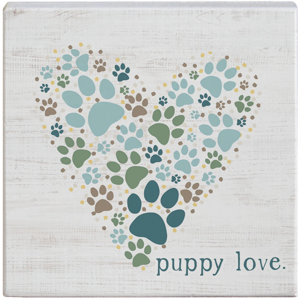 Puppy Love Tabletop Sign
