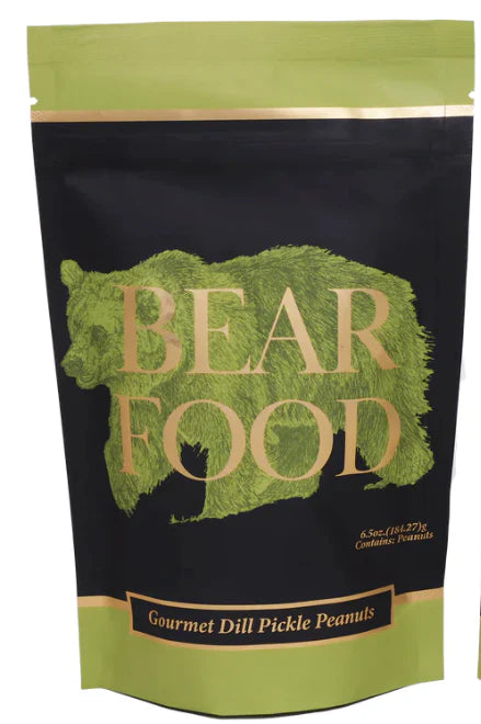 Bear Food Dill Pickle Gourmet Peanuts Pouch - 6.5 oz