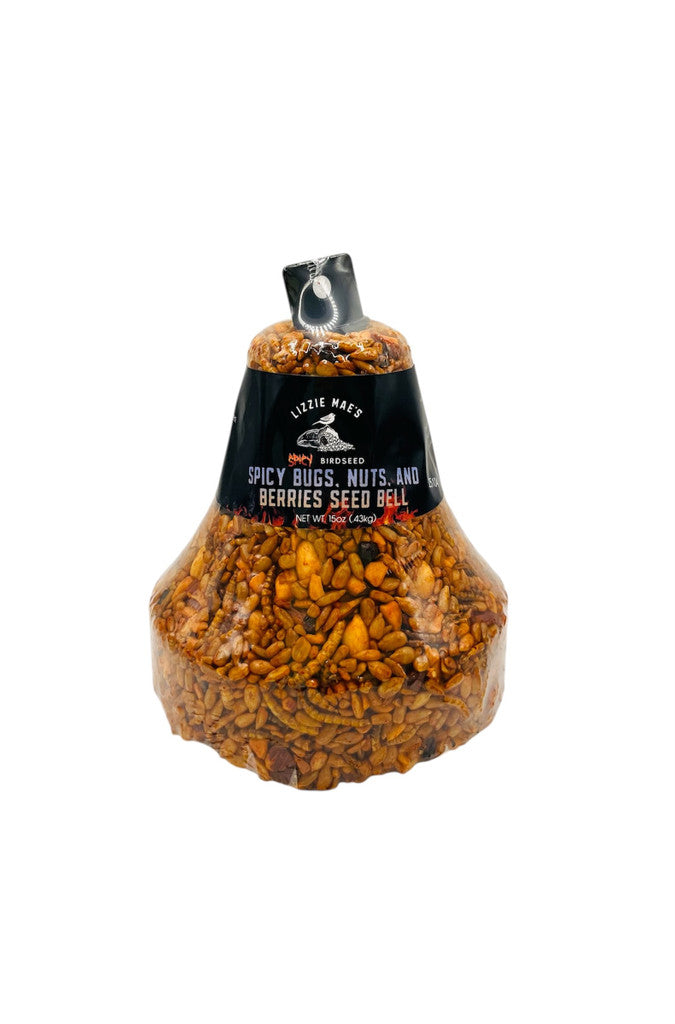 Spicy Bugs Nut and Berries Seed Bell Trail Mix – Bird House on the Greenway