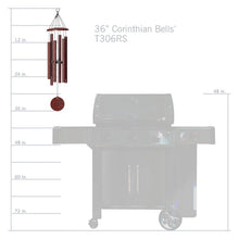 Load image into Gallery viewer, Corinthian Bells® by Wind River 36-inch Windchime in Sky Blue
