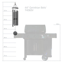 Load image into Gallery viewer, Corinthian Bells® by Wind River 44-inch Windchime in Midnight Blue
