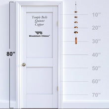 Load image into Gallery viewer, Temple Bells Quintet Copper Woodstock Chime
