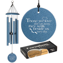 Load image into Gallery viewer, Those We Love... 27-inch Memorial Wind Chime Corinthian Bells® in Sky Blue
