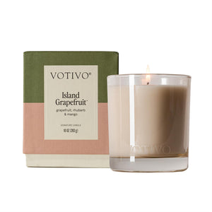 Votivo Island Grapefruit 10 oz Signature Candle