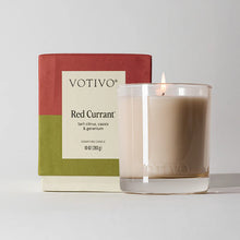Load image into Gallery viewer, Votivo Red Currant 10 oz Signature Candle
