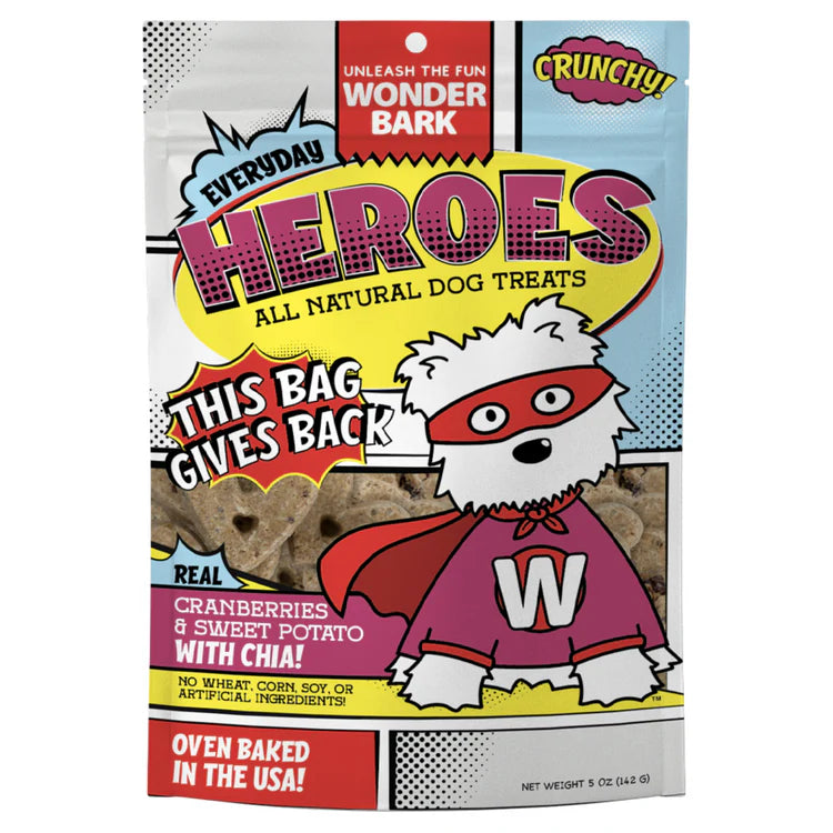Everyday Heroes Cranberries & Sweet Potato with Chia All Natural Dog Treats