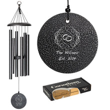 Load image into Gallery viewer, Wedding &amp; Anniversary Chime 27&quot; Corinthian Bells® in Silver Vein
