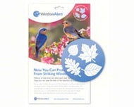 Hummingbird Decal, 4 pk